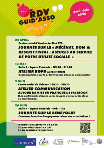 LES RDV GUID’ASSO EN CHINONAIS