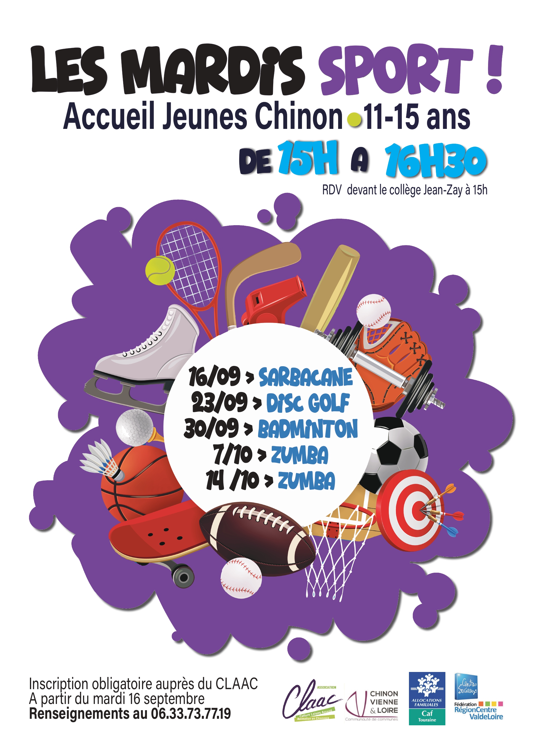 LES MARDIS SPORT !