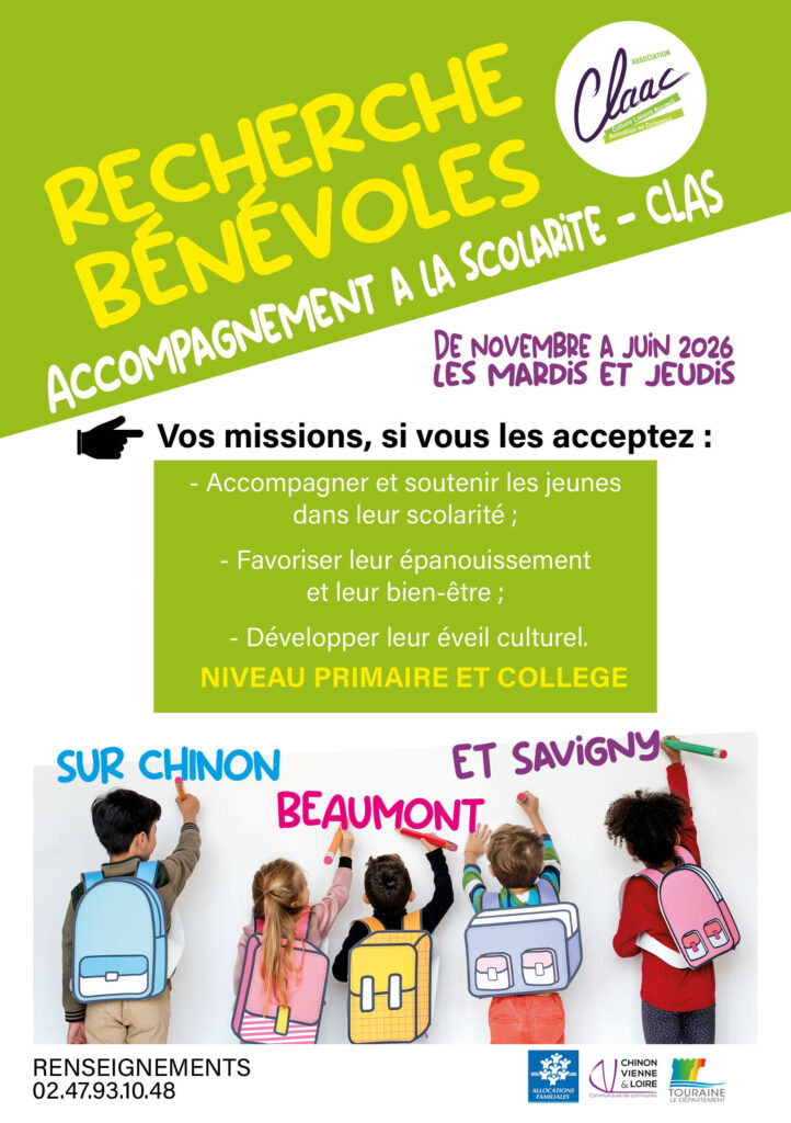 RECHERCHE BENEVOLE !