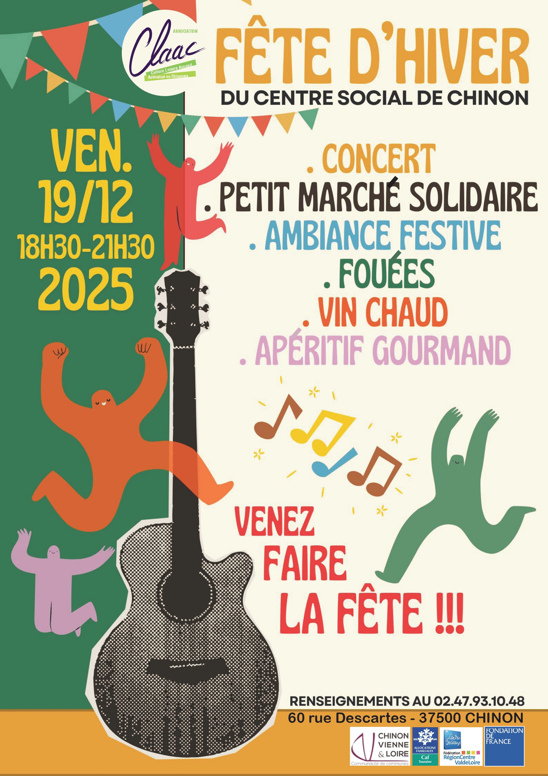 FÊTE D’HIVER DU CENTRE SOCIAL DE CHINON