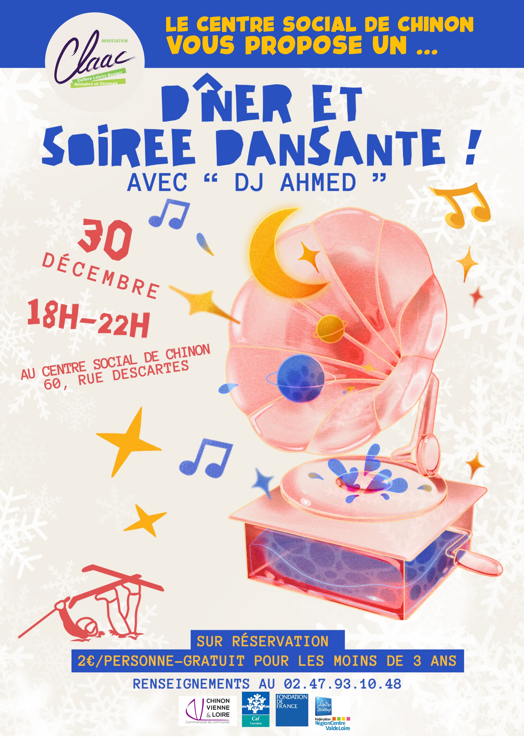 DÎNER-SOIRÉE DANSANTE