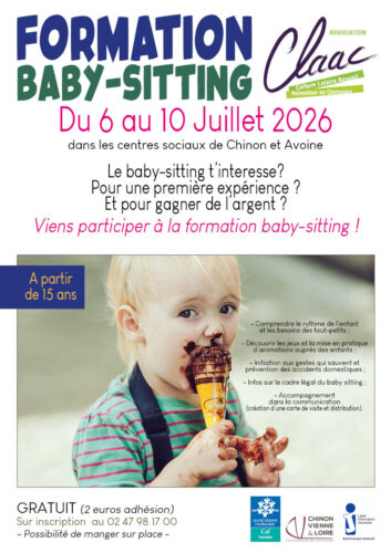 FORMATION BABY-SITTING JUILLET 2026