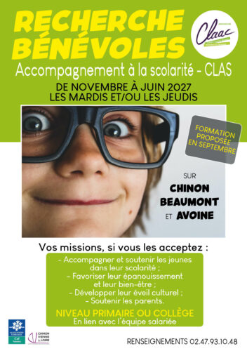 RECHERCHE BÉNÉVOLES